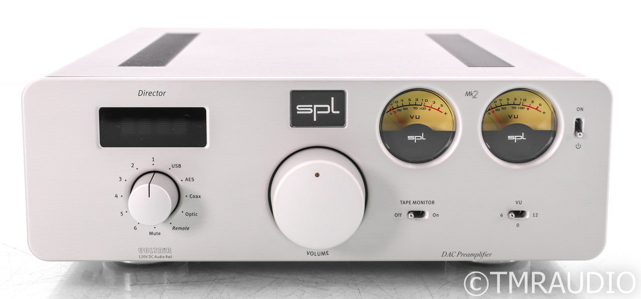 SPL Director MkII DAC / Preamplifier; D/A Converter; Silver