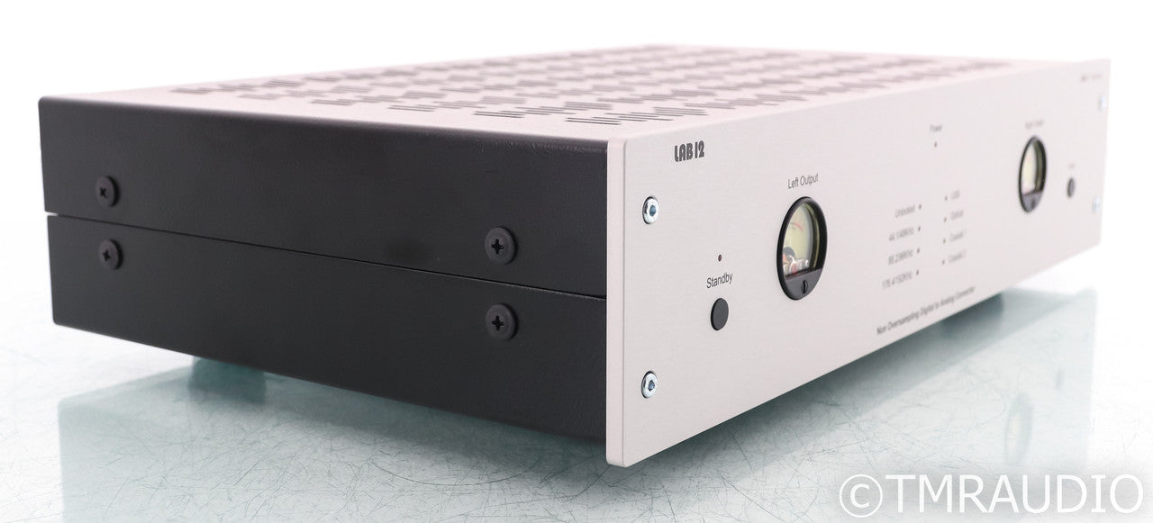 Lab12 dac1 reference Tube Hybrid DAC; D/A Converter; Silver (Open Box)