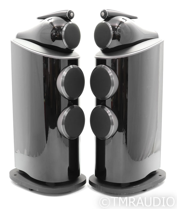 B&W 802 D4 Floorstanding Speakers; Gloss Black Pair (Unused)