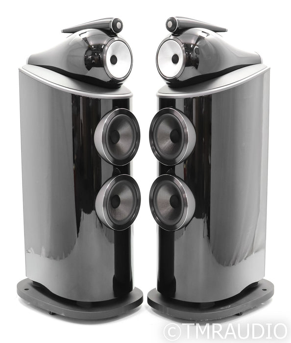 B&W 802 D4 Floorstanding Speakers; Gloss Black Pair (Unused)