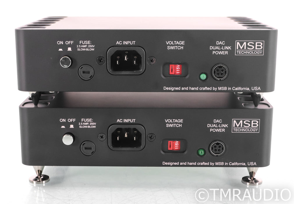 MSB Technology Discrete DAC; Remote; Black; Network Renderer V2