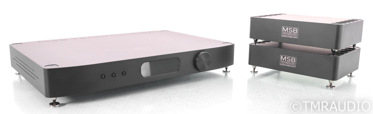 MSB Technology Discrete DAC; Remote; Black; Network Renderer V2
