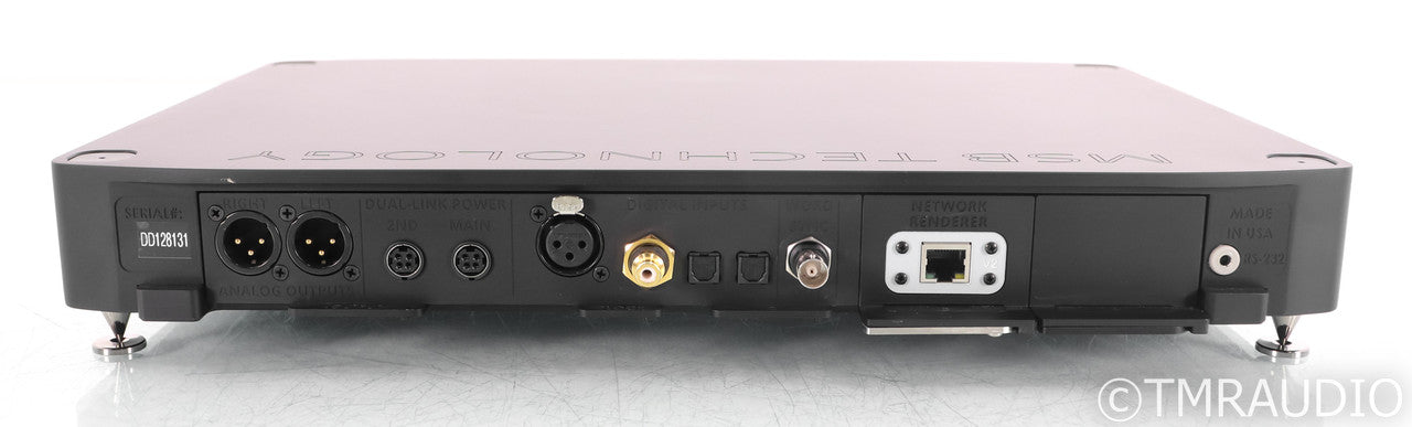 MSB Technology Discrete DAC; Remote; Black; Network Renderer V2