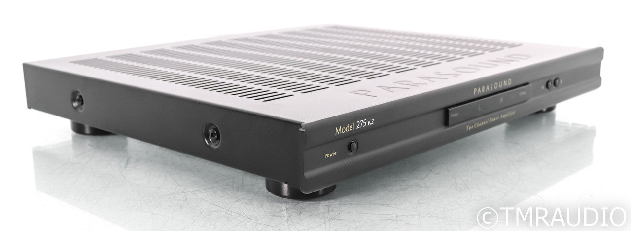 Parasound NewClassic 275 v.2 Stereo Power Amplifier; V2; Black