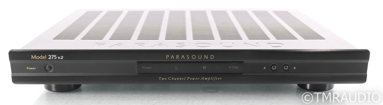 Parasound NewClassic 275 v.2 Stereo Power Amplifier; V2; Black