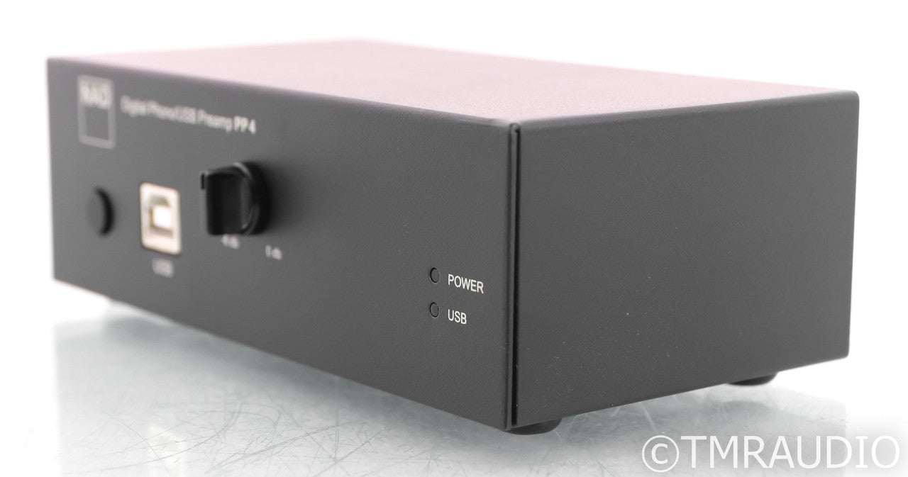 NAD PP 4 Digital Phono USB Preamplifier; A/D Converter (Open Box)