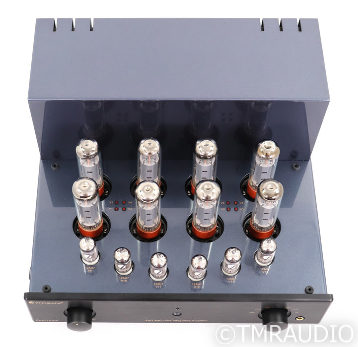 PrimaLuna EvoLution EVO 400 Stereo Tube Integrated Amplifier; Black; Remote