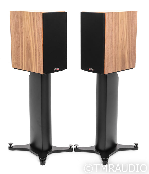 Dynaudio Heritage Special Bookshelf Speakers; Walnut Pair w/ Stands
