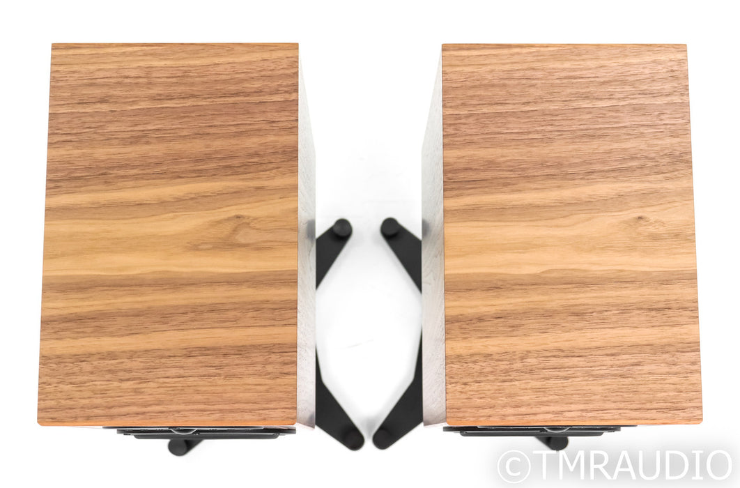 Dynaudio Heritage Special Bookshelf Speakers; Walnut Pair w/ Stands
