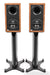 Dynaudio Heritage Special Bookshelf Speakers; Walnut Pair w/ Stands