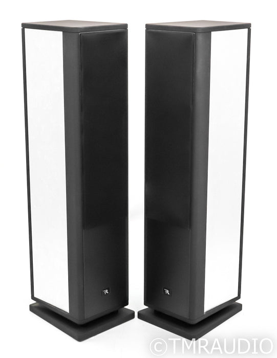 Rosso Fiorentino Elba Series 2 Floorstanding Speakers; Silver Leaf Pair