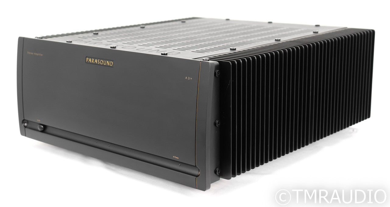 Parasound Halo A21+ Stereo Power Amplifier; Black; A-21 +