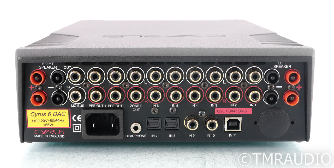 Cyrus 6 DAC / Integrated Amplifier; D/A Converter (Open Box)