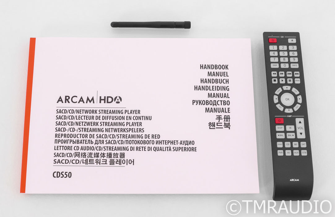 Arcam CDS50 CD / SACD Player; CDS-50; DAC; Remote