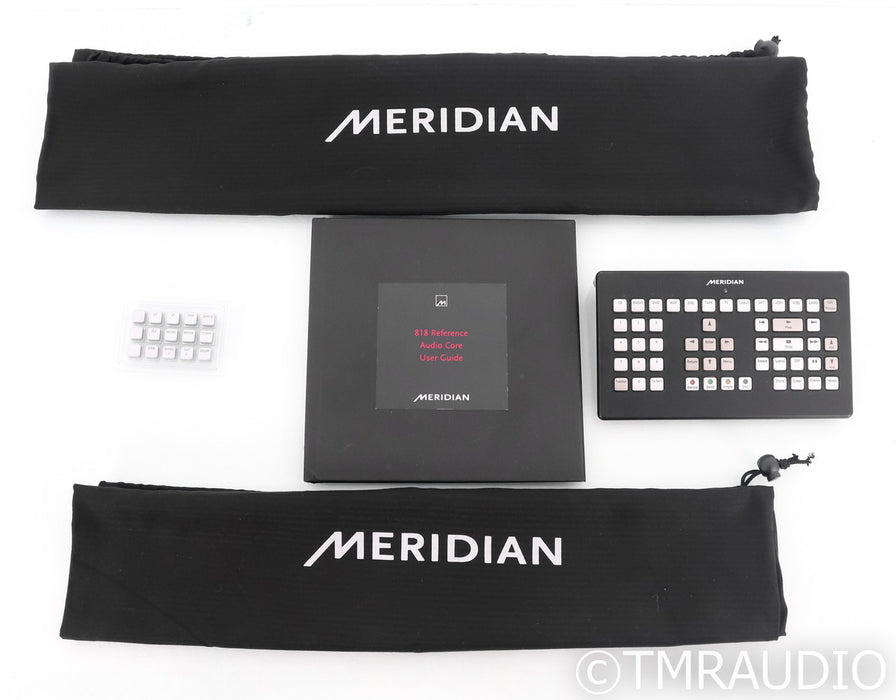 Meridian Reference Audio Core 818v3 Preamplifier / DAC; Remote; Black; 818-V3