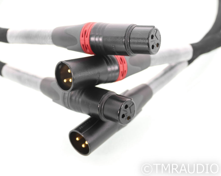 LessLoss C-MARC XLR Cables; 1m Pair Balanced Interconnects; Cmarc