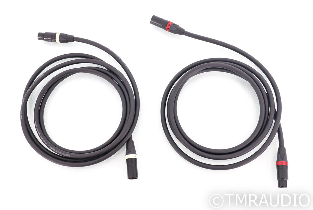 Belden 2468 XLR Cables; 9ft Pair Balanced Interconnects; BAV