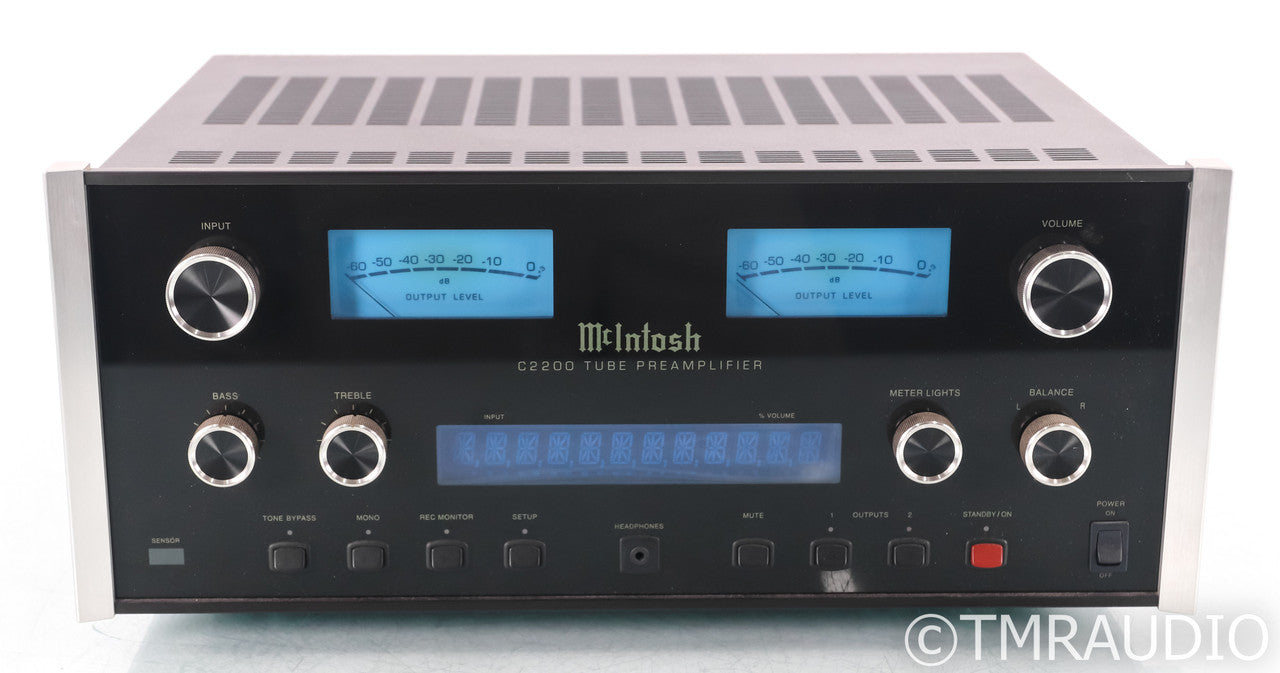 McIntosh C2200 Stereo Tube Preamplifier; C-2200; Remote