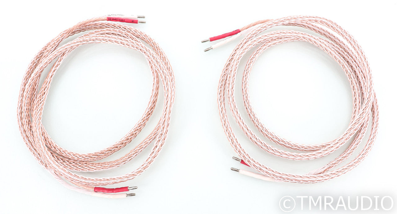 KimberKable 12TC Speaker Cables; 9ft Pair; 12-TC