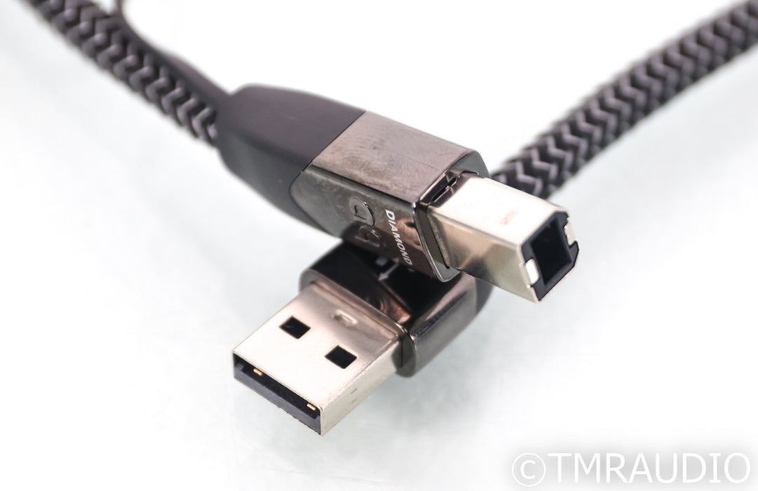 Audioquest Diamond USB Cable; 0.75m Digital Interconnect; 72v DBS