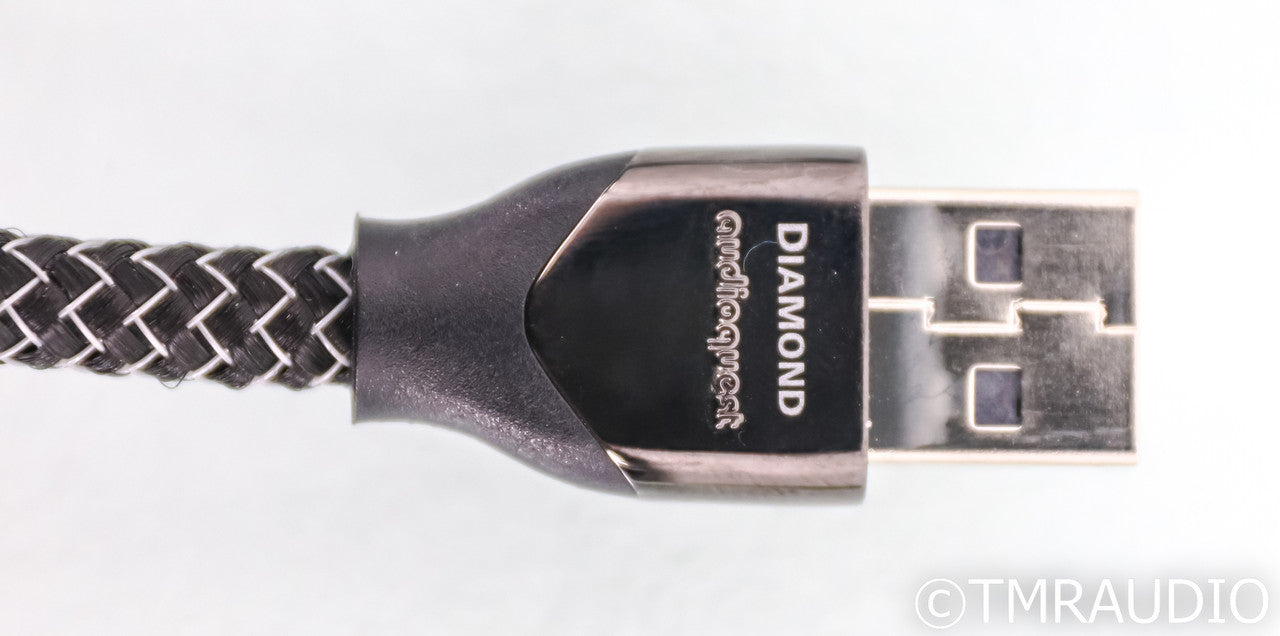 Audioquest Diamond USB Cable; 0.75m Digital Interconnect; 72v DBS