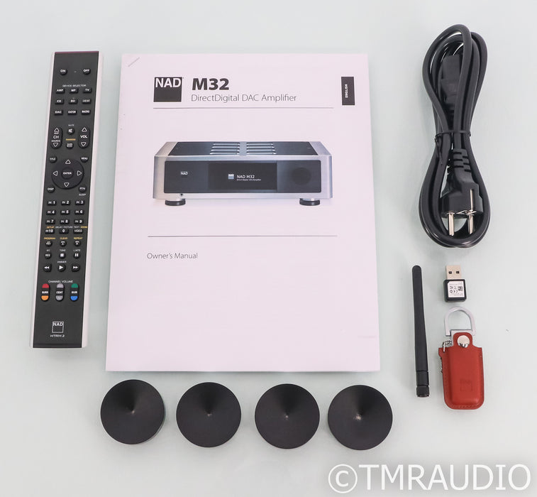 NAD M32 Stereo Integrated Amplifier; DAC; MM Phono; Remote; BluOS