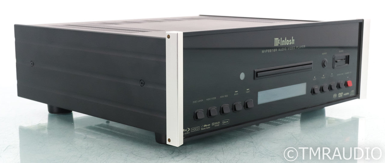 McIntosh MVP881 Universal Disc Player; Remote; Bluray / DVD / SACD / CD