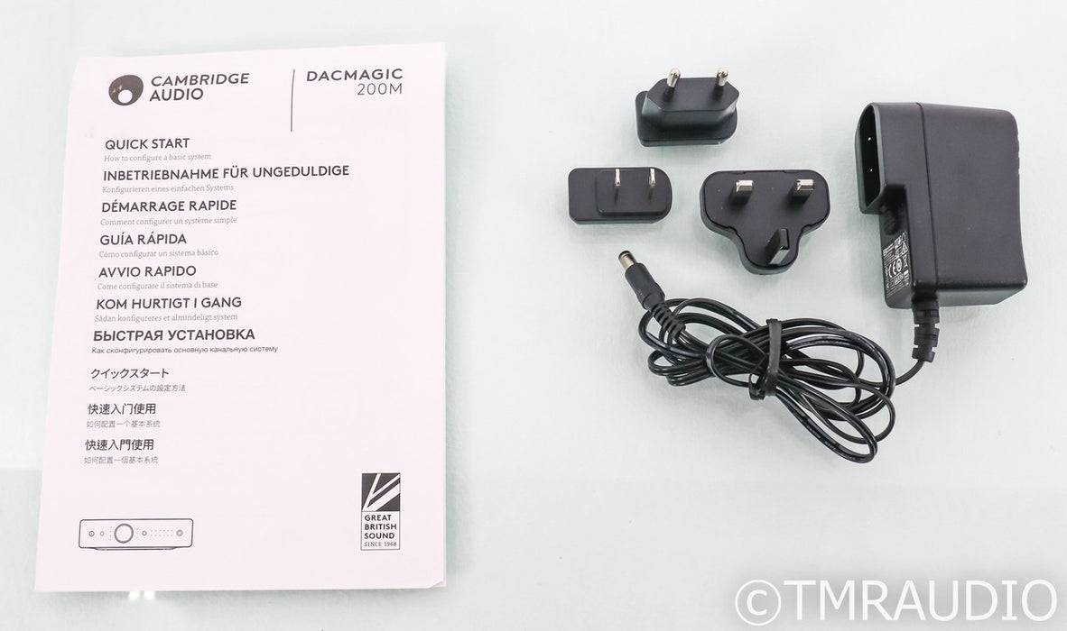 Cambridge Audio DacMagic 200M DSD DAC; 200-M; Roon Ready; Bluetooth