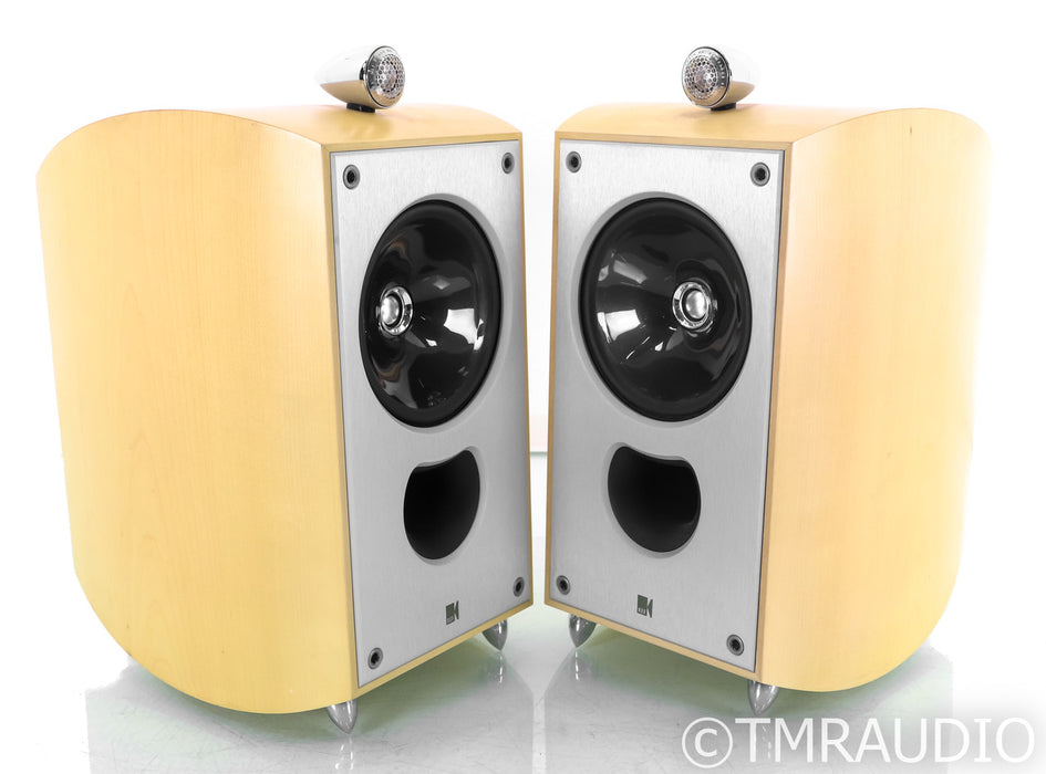 KEF XQ1 Bookshelf Speakers; XQ-1; Maple Pair