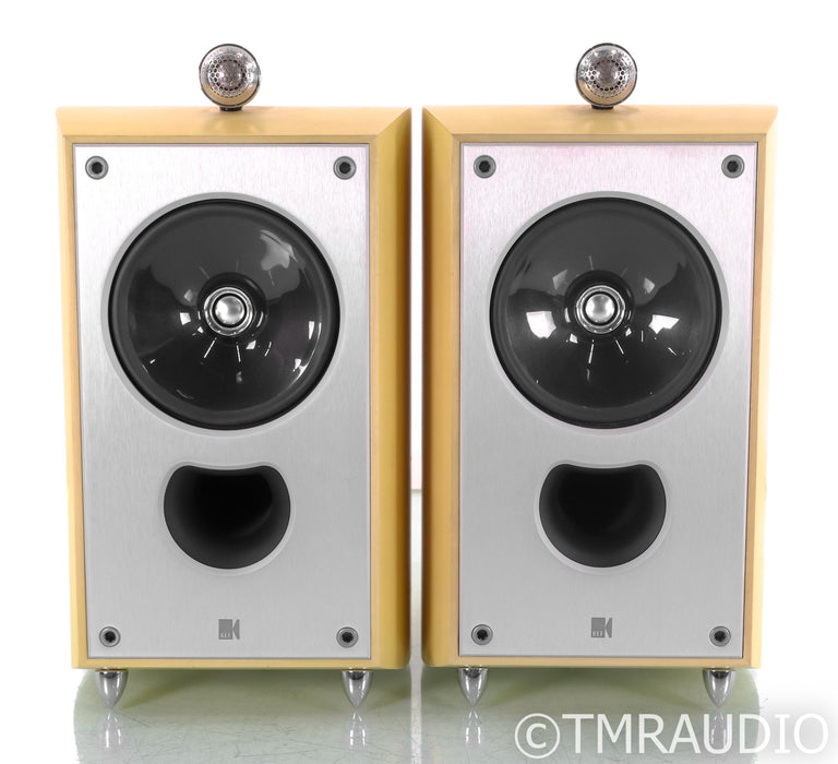 KEF XQ1 Bookshelf Speakers; XQ-1; Maple Pair