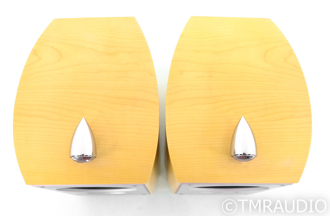KEF XQ1 Bookshelf Speakers; XQ-1; Maple Pair