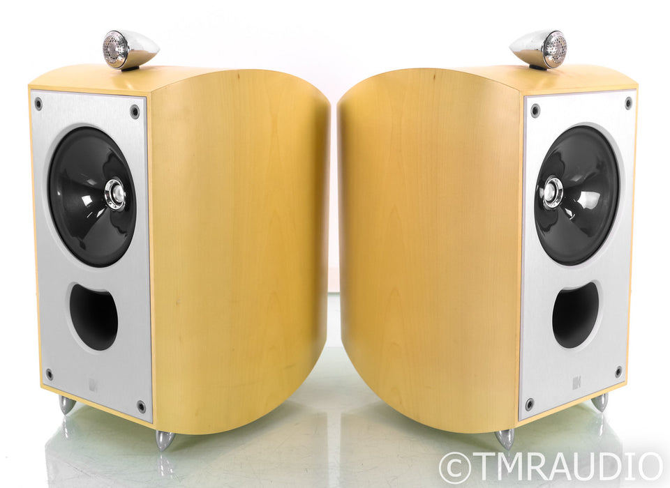 KEF XQ1 Bookshelf Speakers; XQ-1; Maple Pair