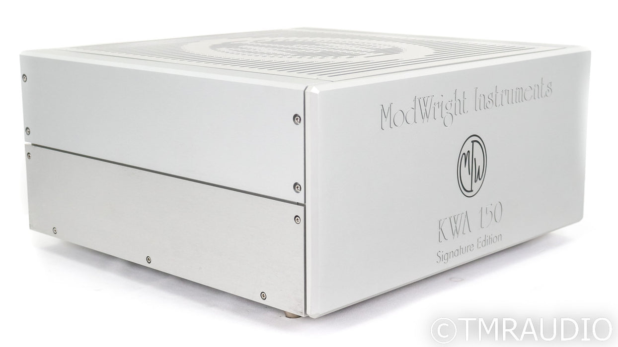 ModWright KWA150SE Stereo Power Amplifier; KWA-150-SE; Silver (Open Box)