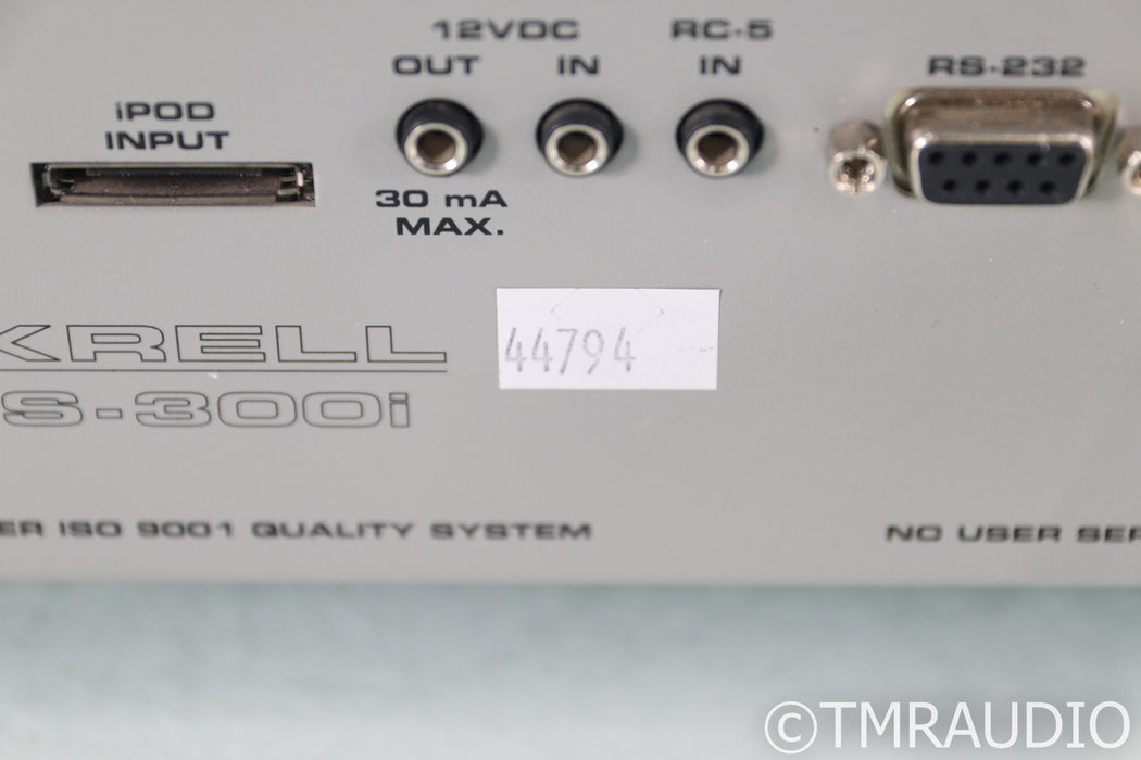 Krell S-300i Stereo Integrated Amplifier; S300i; Remote