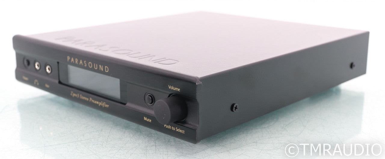 Parasound Zpre3 Stereo Preamplifier; Remote; ZPre-3; Black