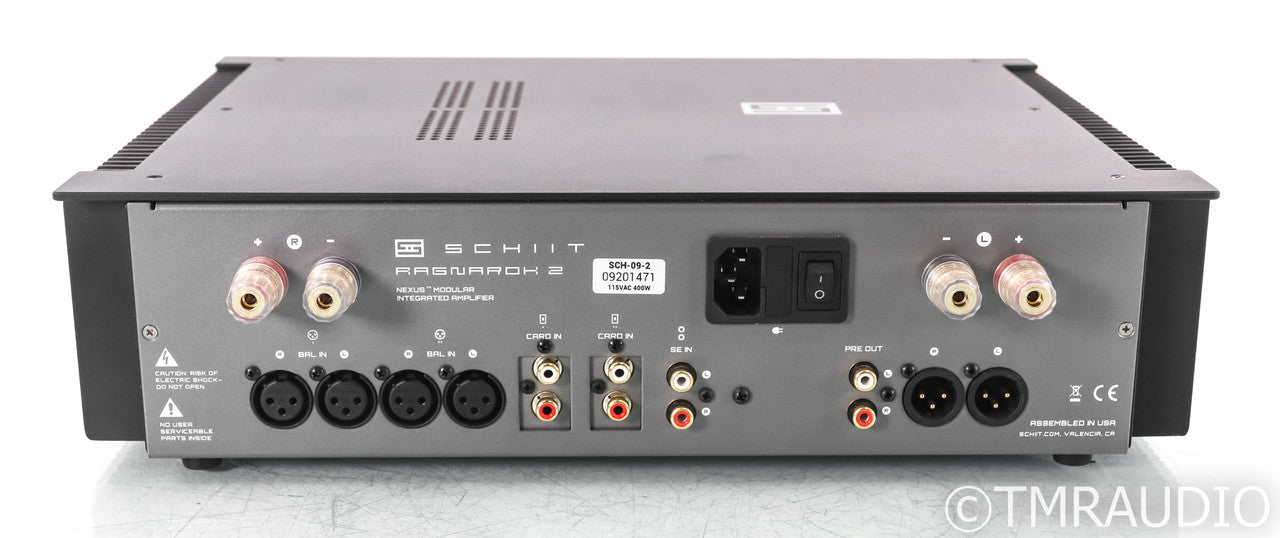 Schiit Ragnarok 2 Stereo Integrated Amplifier; Silver