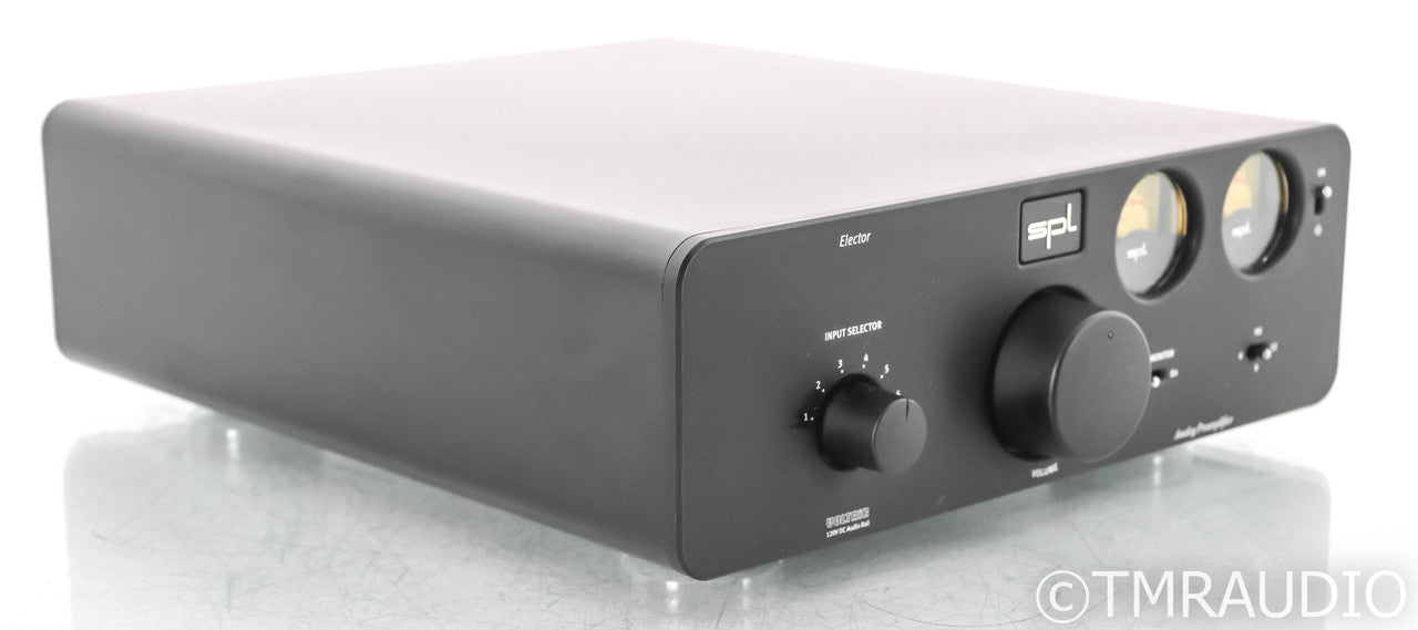 SPL Elector Analog Stereo Preamplifier; Black