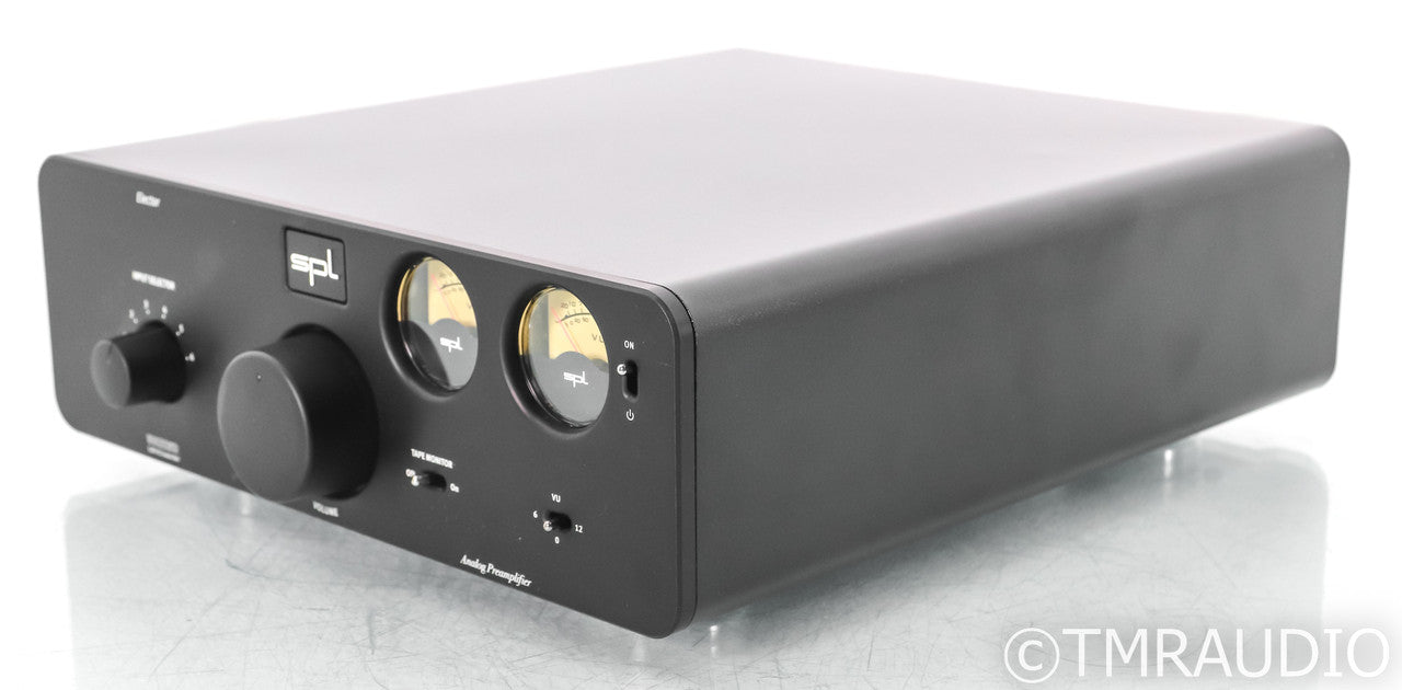 SPL Elector Analog Stereo Preamplifier; Black