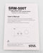 Stax SRM-500T Electrostatic Headphone Amplifier; SRM500T'; 5-Pin Pro