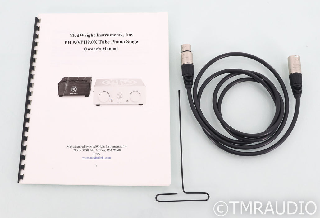 ModWright PH 9.0X MM / MC Phono Preamplifier; Black (Open Box)