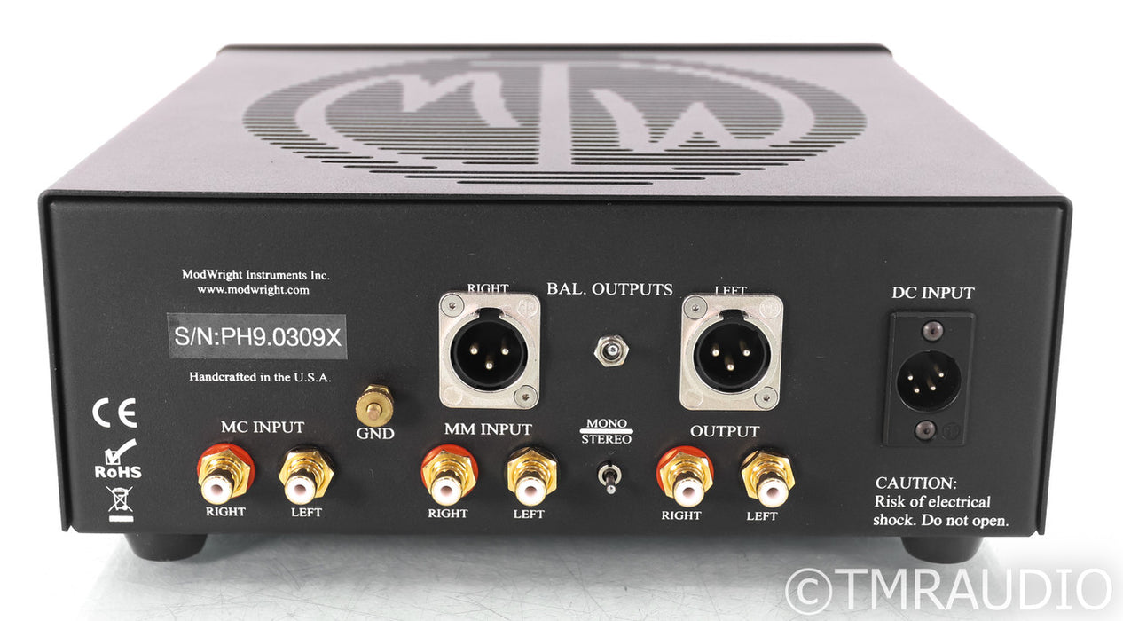 ModWright PH 9.0X MM / MC Phono Preamplifier; Black (Open Box)