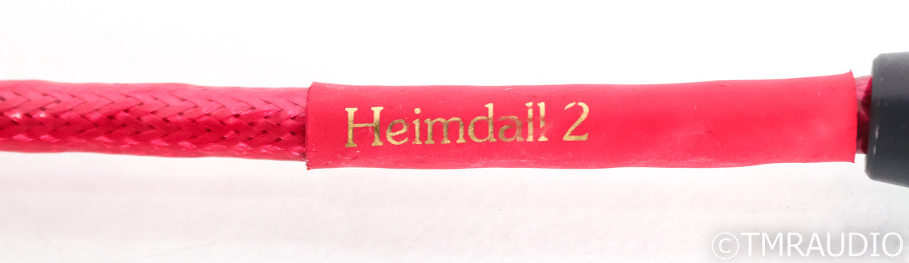 Nordost Heimdall 2 RCA Cables; 1m Pair Interconnects