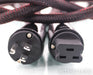 AudioQuest Firebird High-Current Power Cable; 2m AC Cord; 72v DBS; C19 (20A)