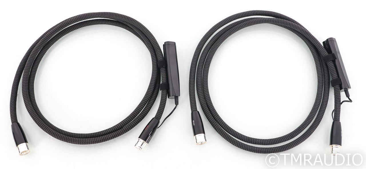AudioQuest Wind XLR Cables; 2m Pair Balanced Interconnects; 72v DBS