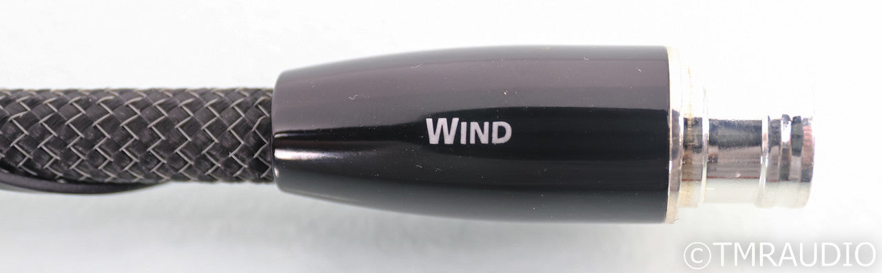 AudioQuest Wind XLR Cables; 2m Pair Balanced Interconnects; 72v DBS
