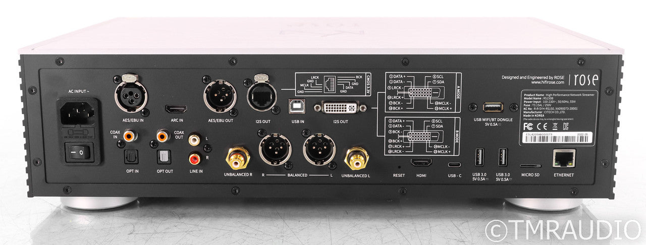 HiFi Rose RS150B Network Streamer / DAC; RS-150B; Silver