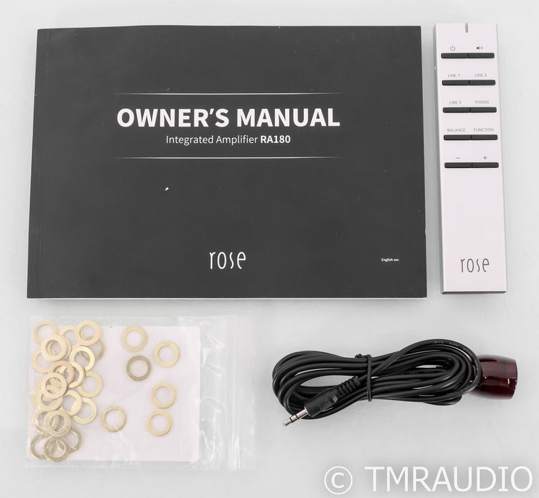 HiFi Rose RA180 Reference Integrated Amplifier; Silver (Open Box)