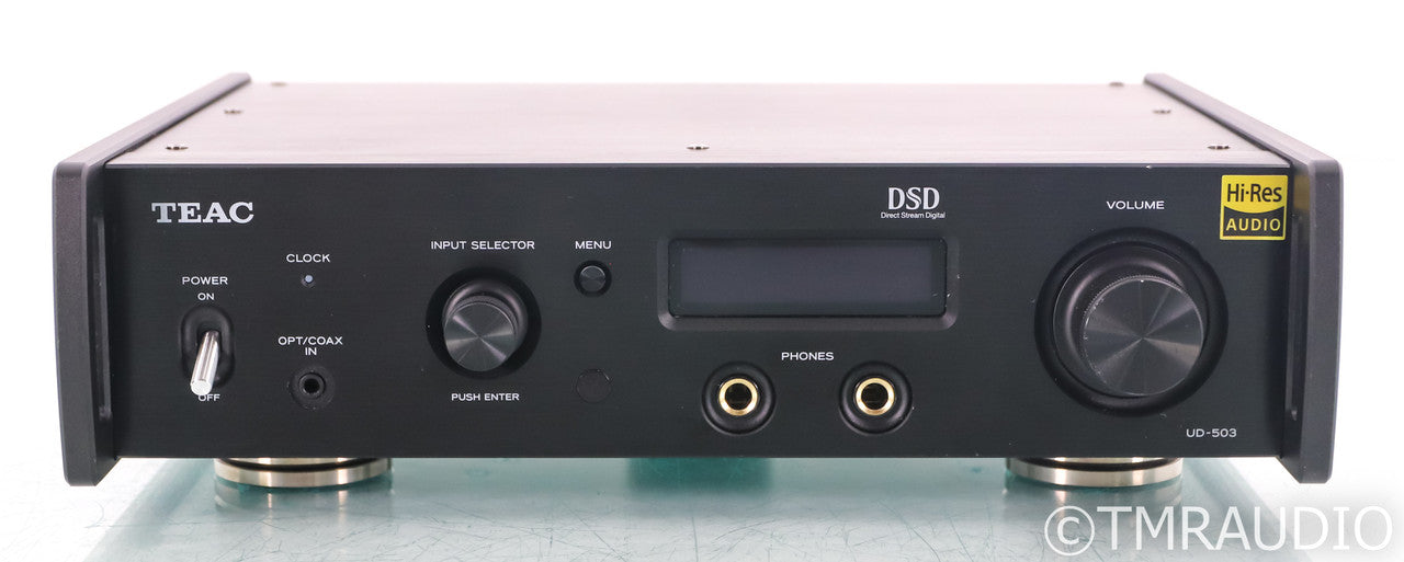 TEAC UD-503 DAC; Remote; UD503; AS-IS (Intermittent Signal Loss)