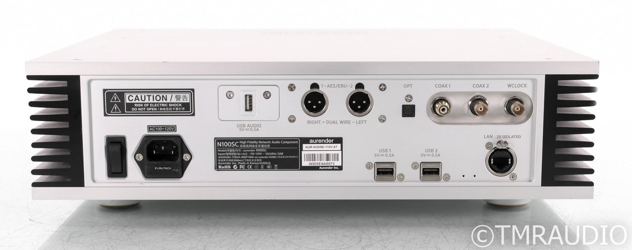 Aurender W20SE Network Streamer / Server; Silver; W-20 Special Edition; 4TB