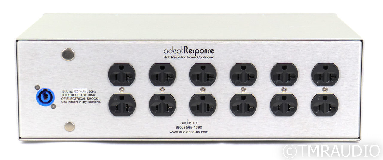 Audience aR12-T4 AC Power Line Conditioner; Adept Response; Silver (Open Box)